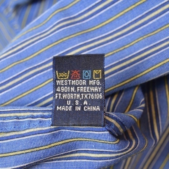 Panhandle Slim Pearl Snap Western Striped Shirt, XXL? - Picture 6 of 7